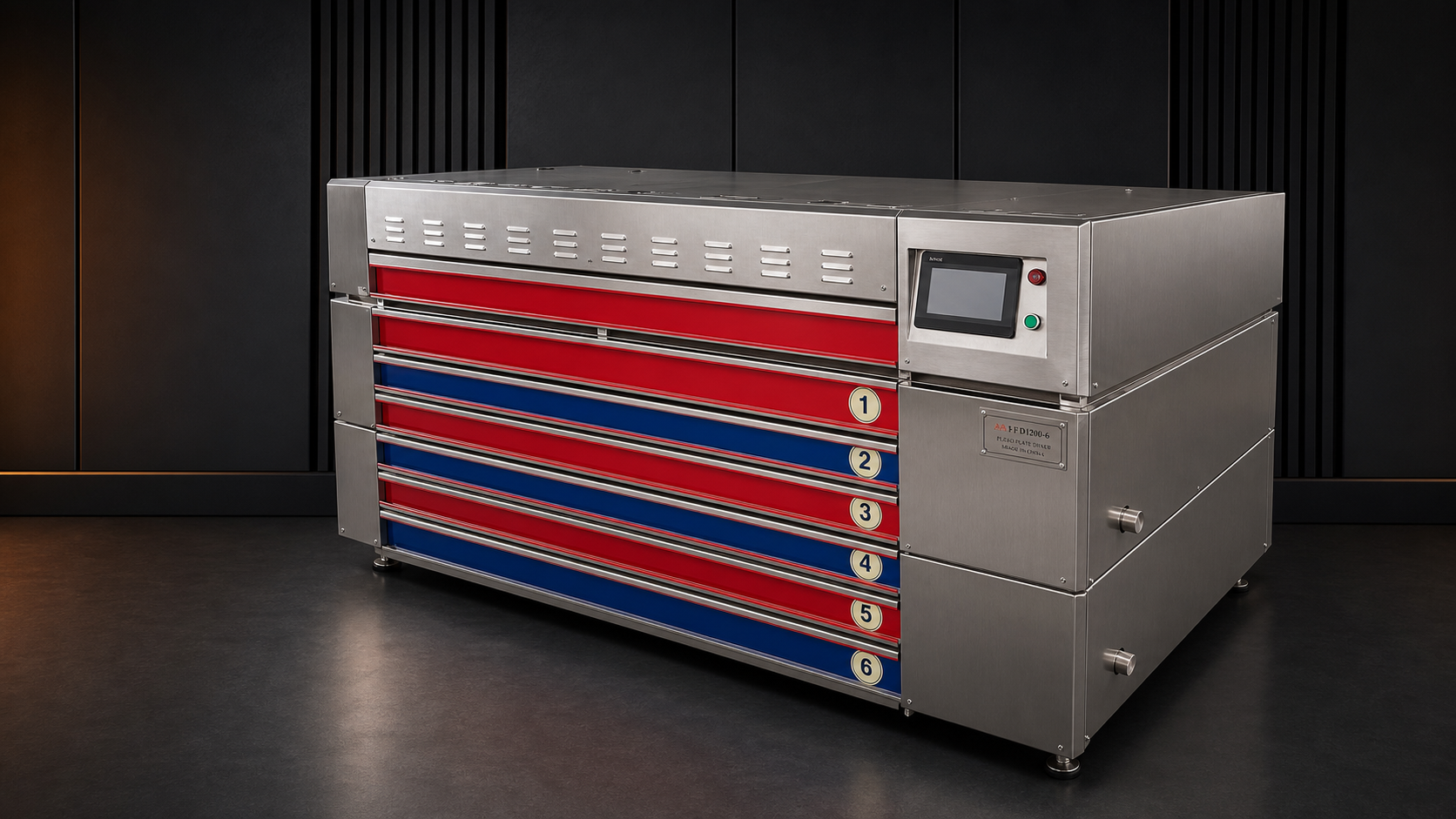 Light treatment and drying system